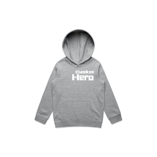 Cheekee Hero OG HOOD (Kids) - GREY MARLE
